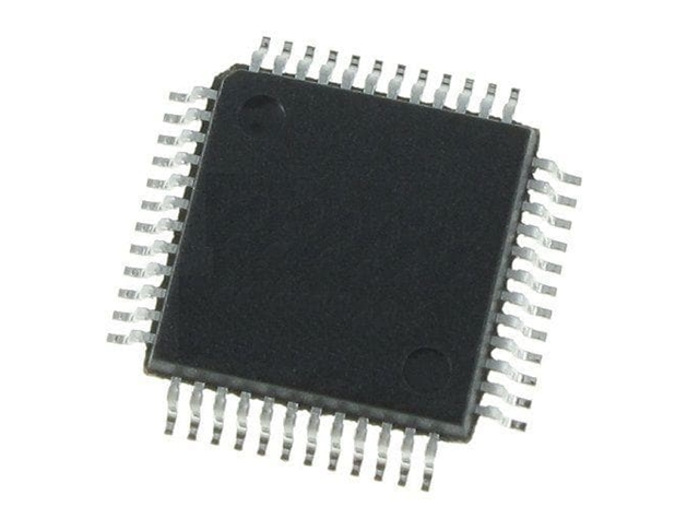 主流微控制器STM32F102CBT6：48 MHz CPU，具備USB FS