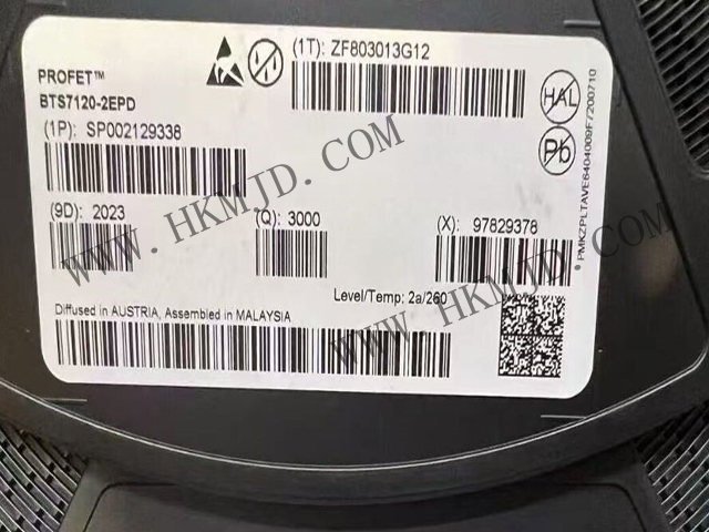 供應(yīng)Infineon BTS7120-2EPD智能高側(cè)電源開關(guān)，助力汽車與工業(yè)應(yīng)用升級