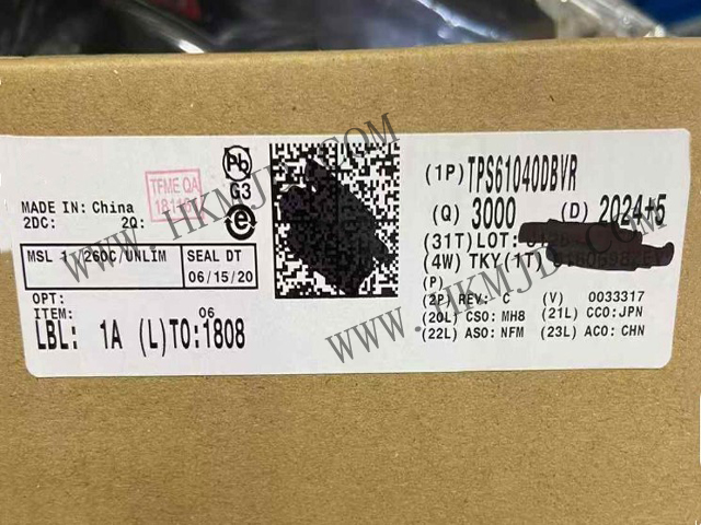 明佳達(dá)供應(yīng) [TI] TPS61040DBVR 28V、400mA 開(kāi)關(guān)升壓轉(zhuǎn)換器