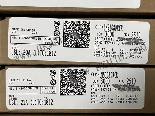 [供應(yīng) TI 電源管理IC] 供應(yīng)TI LM5108DRCR 2.6A，110V 半橋柵極驅(qū)動(dòng)器