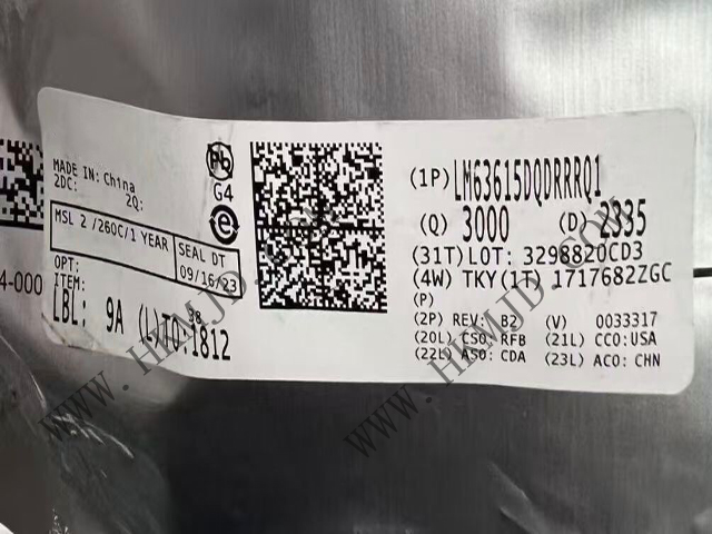 供應(yīng)德州儀器 LM63615DQDRRRQ1 3.5V 至 36V、1.5A 汽車降壓轉(zhuǎn)換器