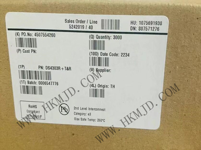 供應(yīng) Maxim DS4303R 電子可編程電壓基準(zhǔn)，適用于自動(dòng)工廠校準(zhǔn)