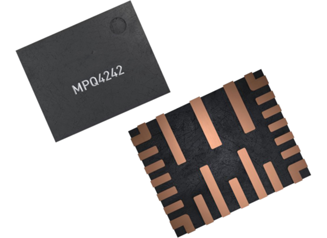 MPQ4242GVE-0000-AEC1：集成升降壓變換器的 5A、36V 、全集成 USB PD 解決方案