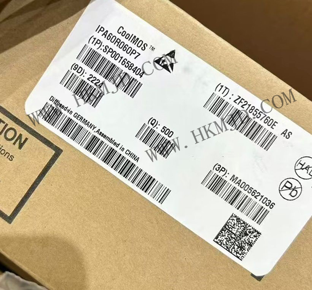 英飛凌 IPA60R060P7 CoolMOS? P7 N溝道功率MOSFET晶體管